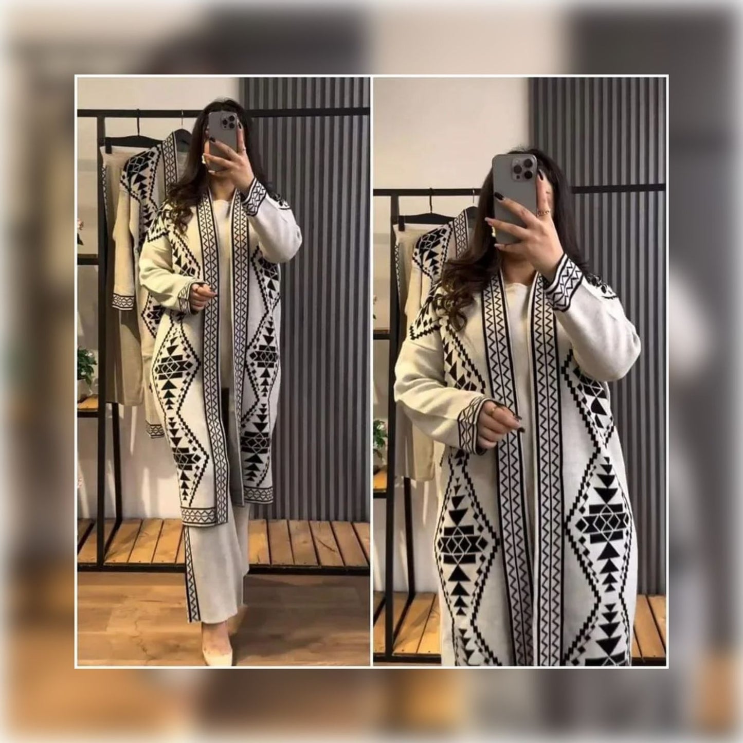 Zarkoon Printed Three Piece