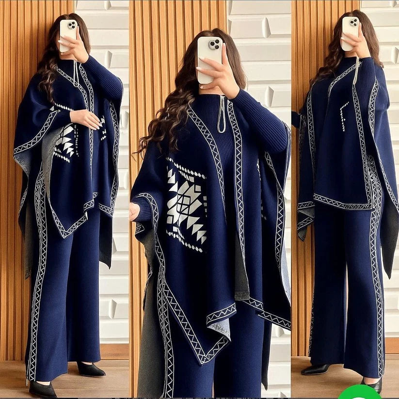 Upper Shawl Printed Three Piece