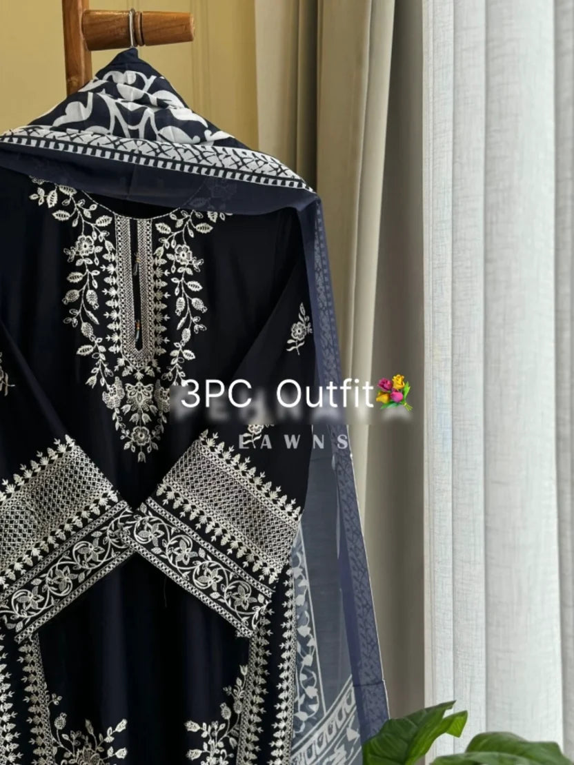 Embroidered Ethnic 3PC Set